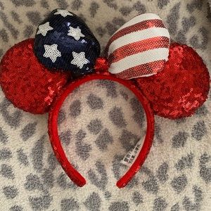 Mickey Ears - American Flag